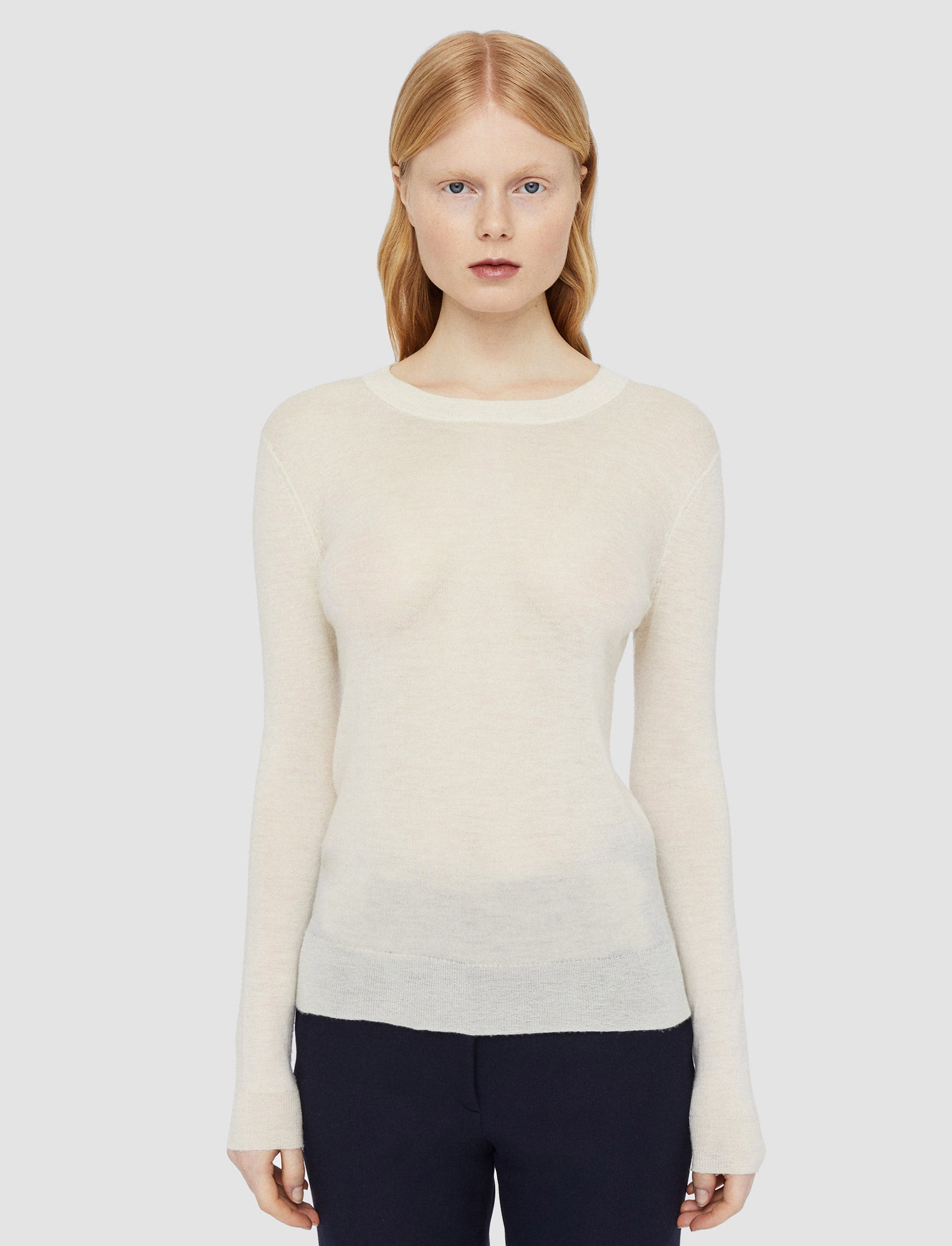 Cashair Round Neck Jumper