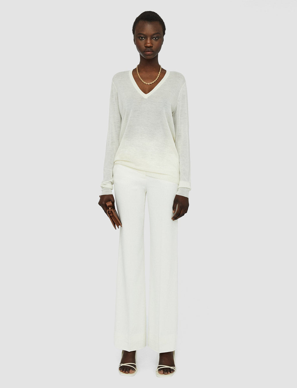 Cashair V Neck Jumper