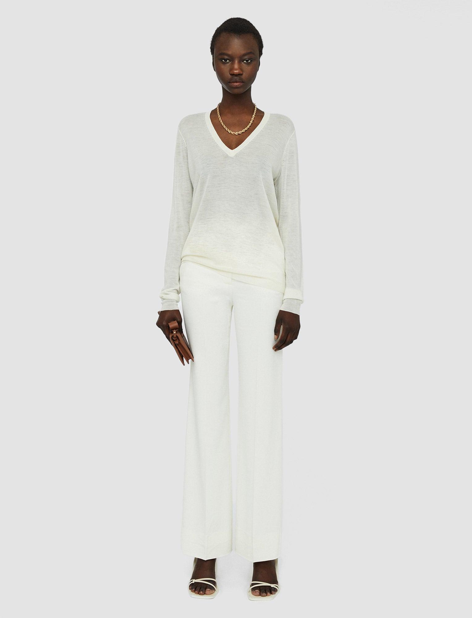 Cashair V Neck Jumper