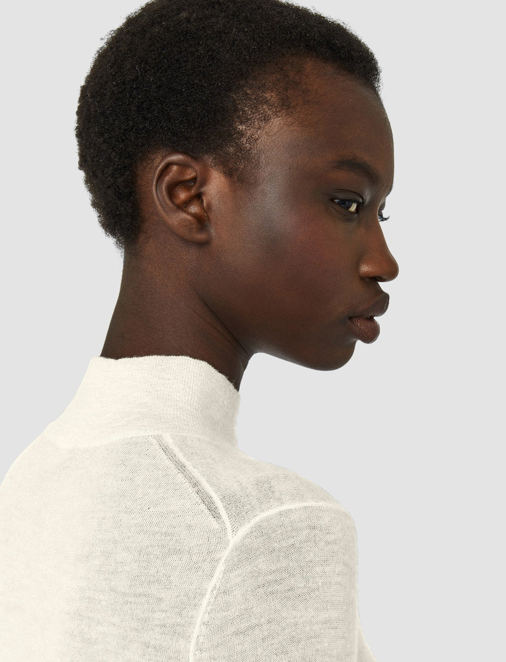 Cashair High Neck Jumper