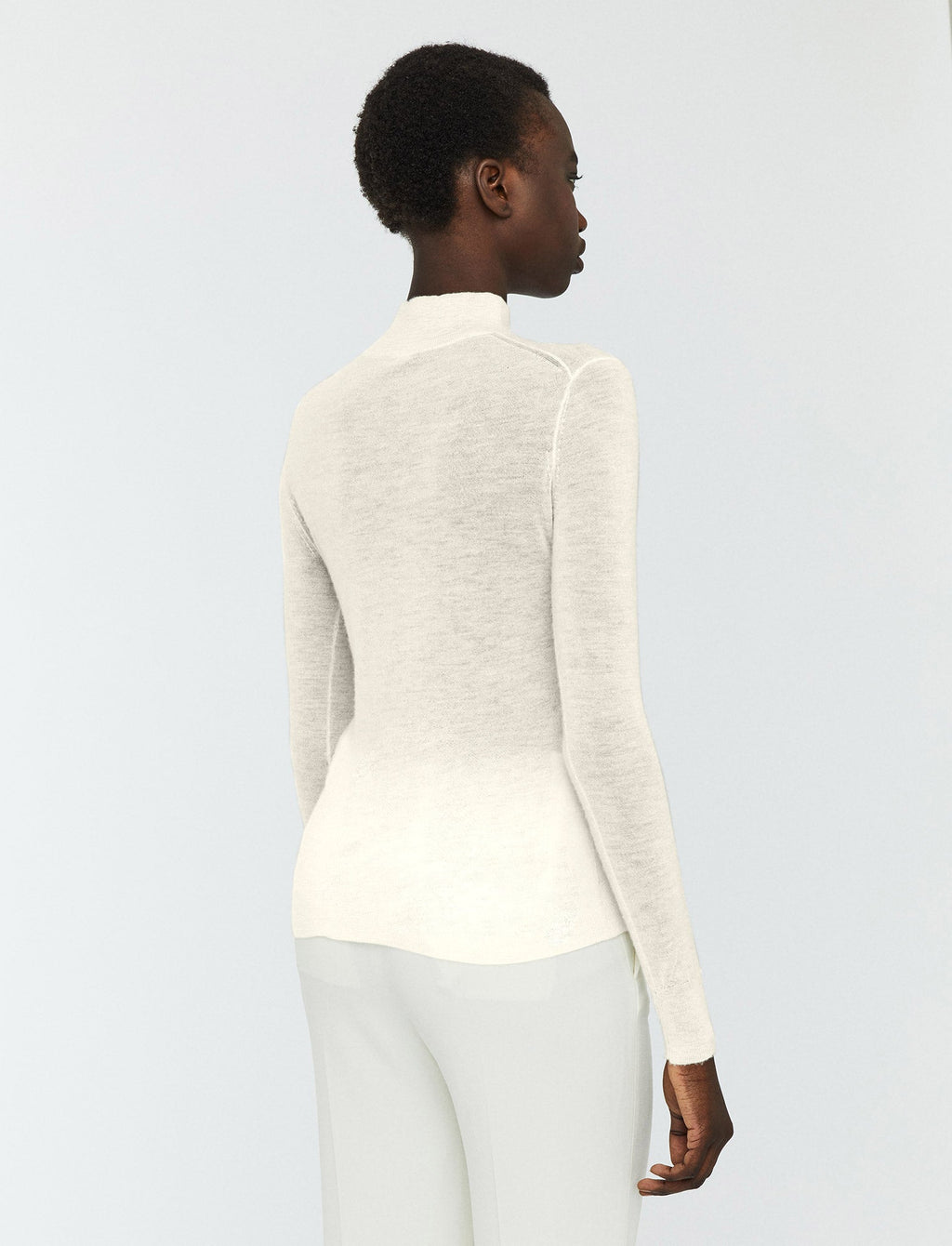 Cashair High Neck Jumper