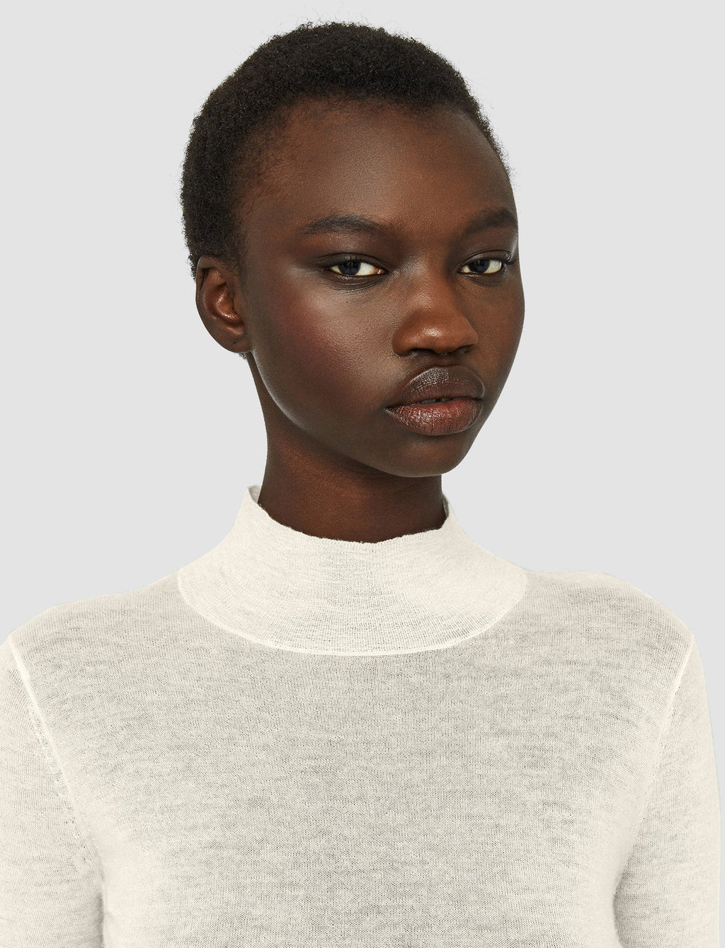 Cashair High Neck Jumper
