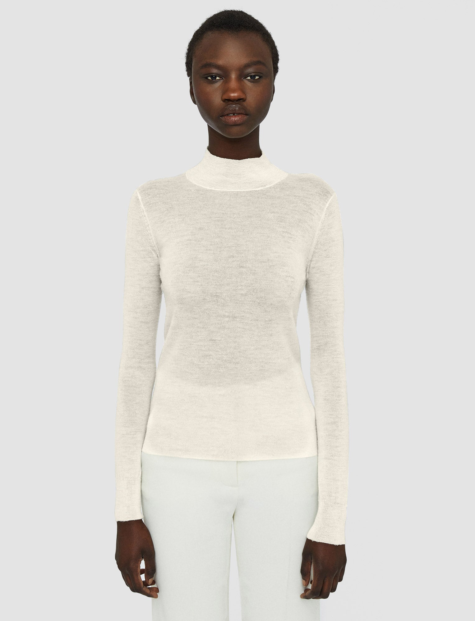 Cashair High Neck Jumper