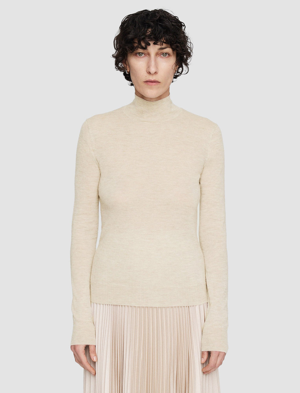 Cashair High Neck Jumper