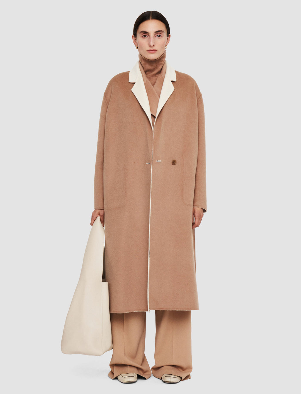 Edmond Reversible Double Face Cashmere Coat