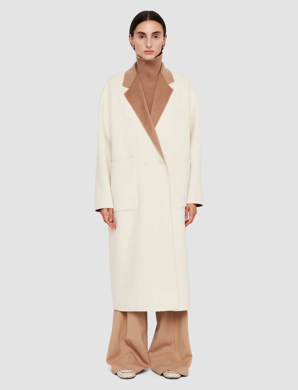 Edmond Reversible Double Face Cashmere Coat