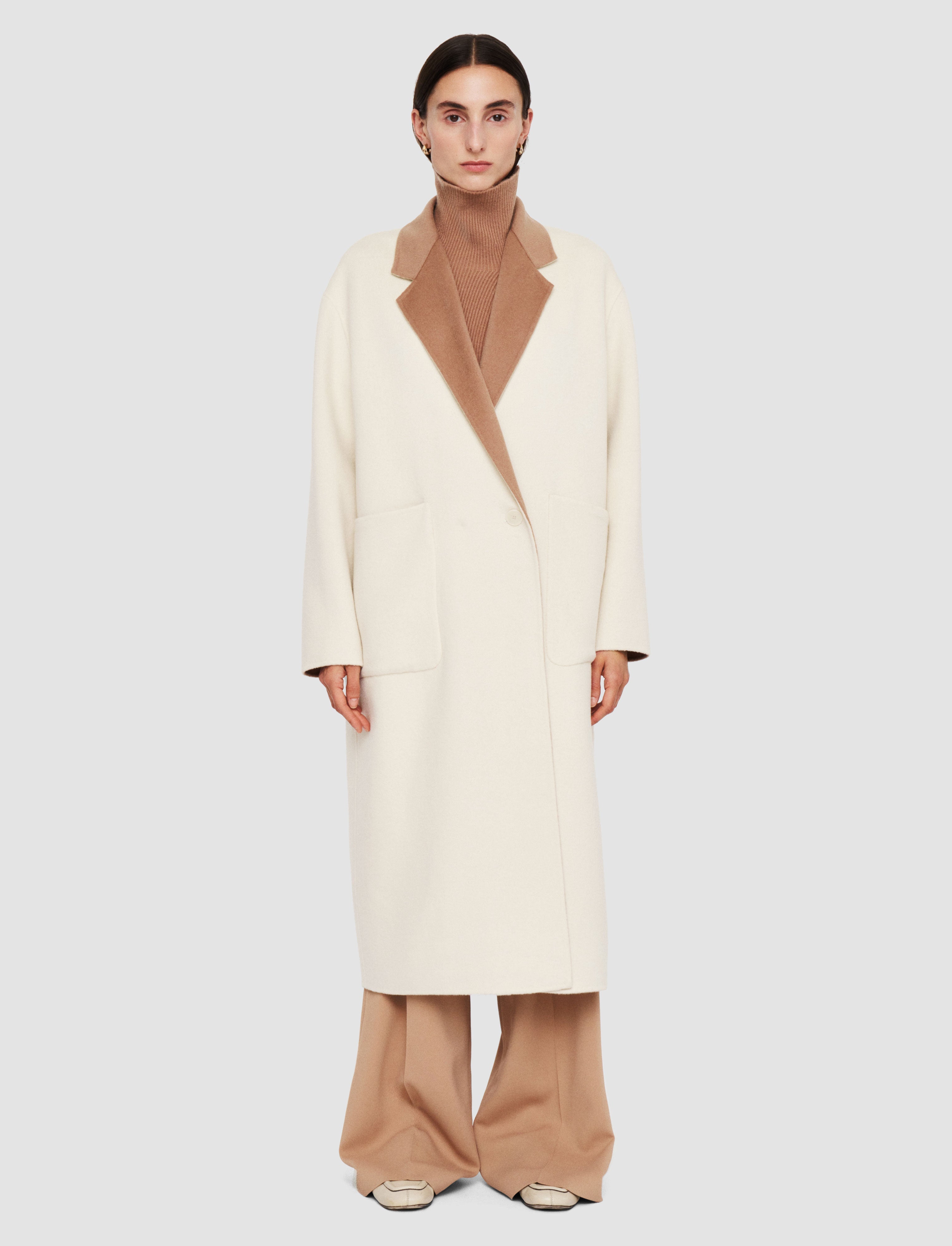 Edmond Reversible Double Face Cashmere Coat