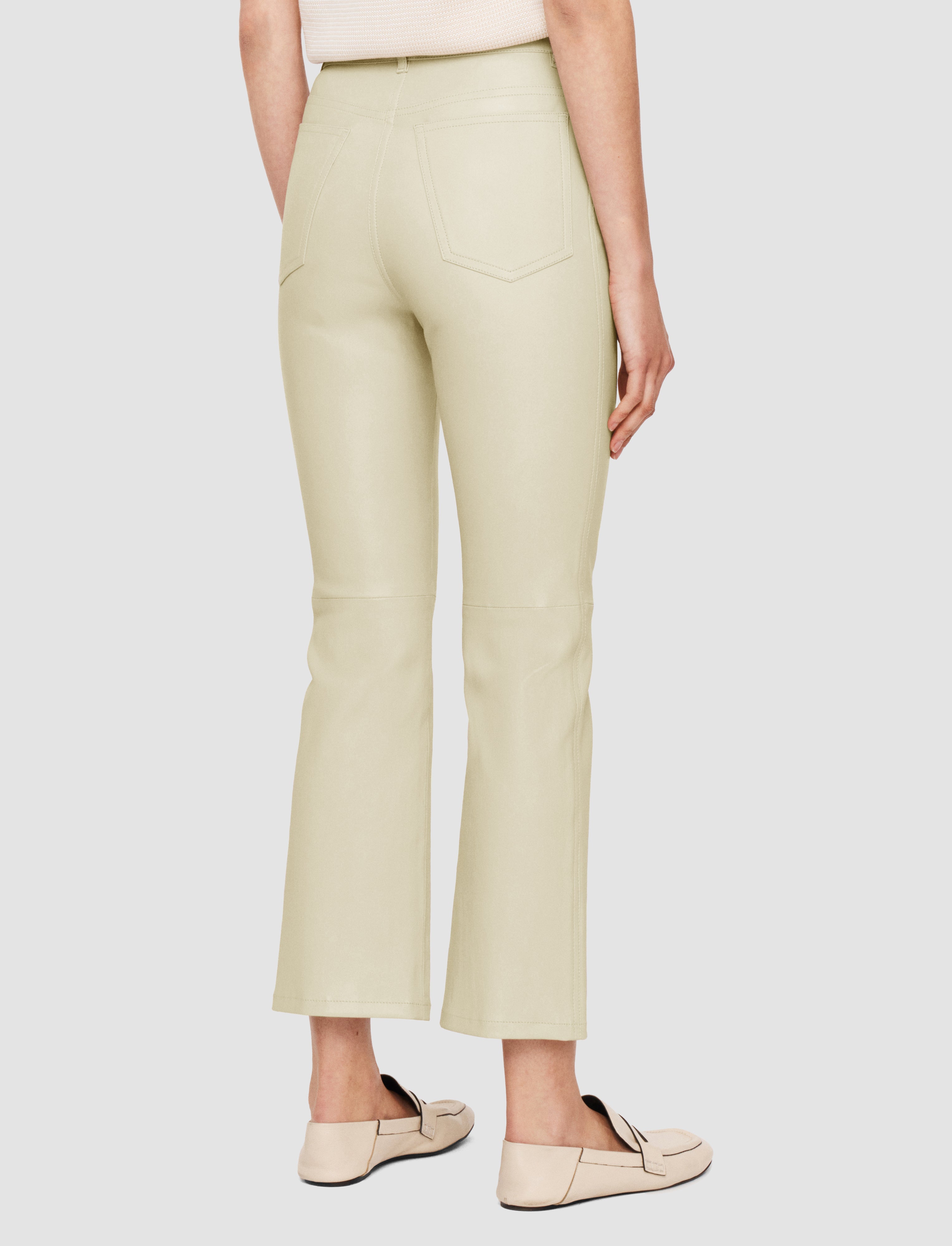 Duke Leather Stretch Trousers