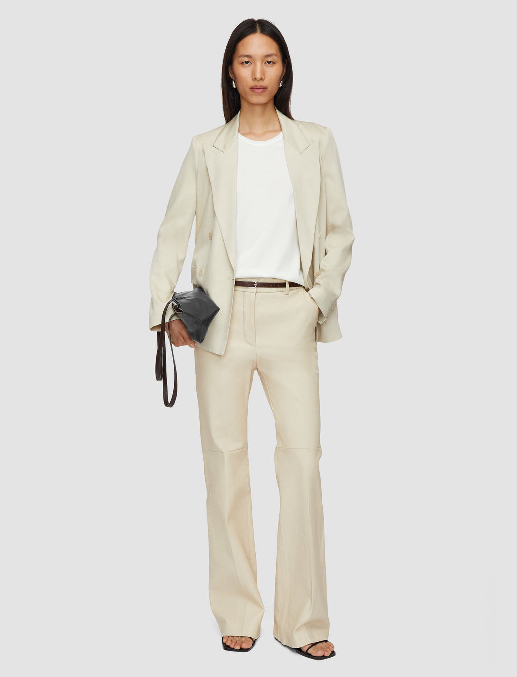 Tafira Leather Stretch Trousers