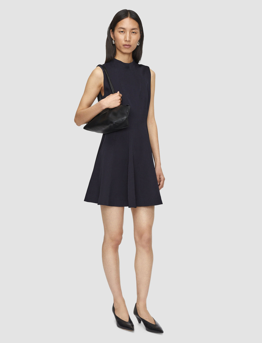 Edita Viscose Crepe Mini Dress
